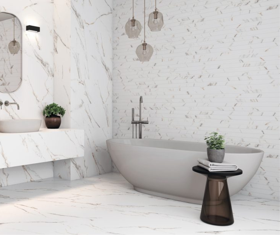 La Platera Calacatta Gold Mix-D 35x90 - Image 3