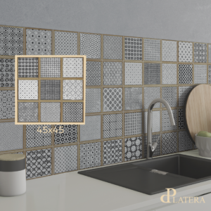 la platera Դեկոր 45x45 Kube Roos