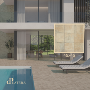 la platera Դեկոր 45x45 Kube Quinta Terra