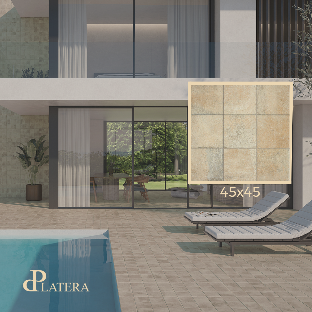 la platera Դեկոր 45x45 Kube Quinta Terra