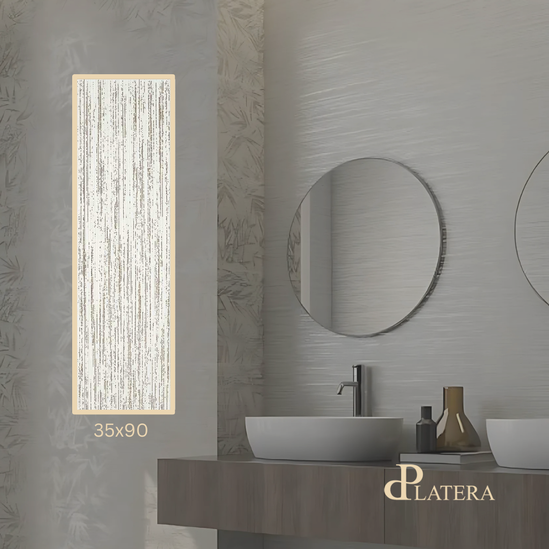 la platera 35x90 Shui White Drops