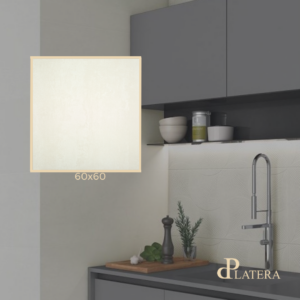 la platera  60x60 Metal White