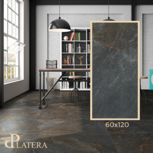 la platera 60x120 Rockslate Black