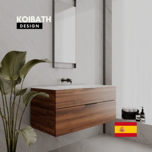Լոգարանային կահույք Koibath Tahiti Nogal Valentina 100