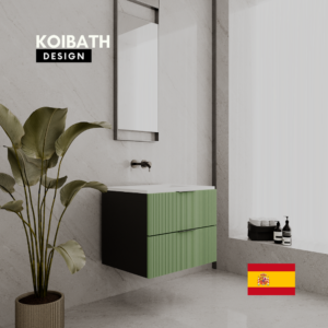 Լոգարանային կահույք Koibath Bali Grafito Verde Oliva 60