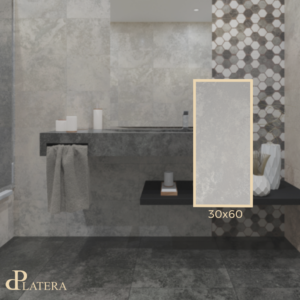 La Platera Millstone Grey 30x60