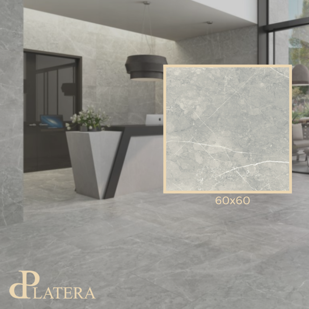 La Platera Nevada Grey 60x60