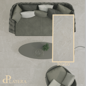 La Platera Nevada White 30x60