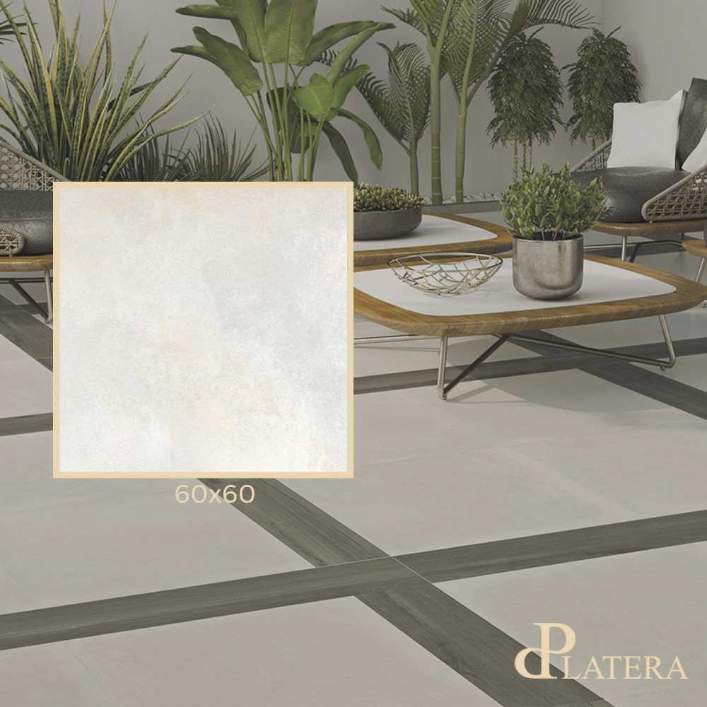 La Platera Tectonic White 60x60