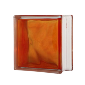 Ապակյա դեկոր / BRILLY ORANGE 1919/8 WAVE