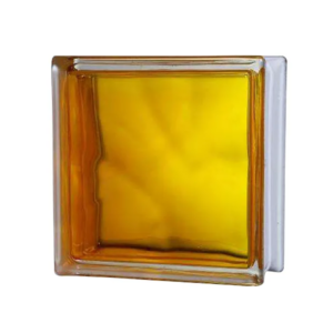 Ապակյա դեկոր/ BRILLY YELLOW 1919/8 WAVE
