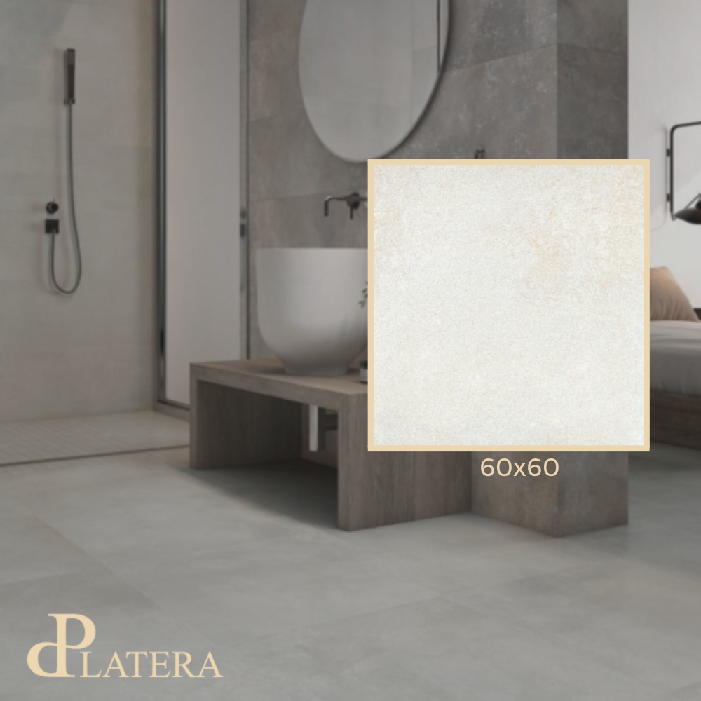 La Platera Vulkan White 60x60