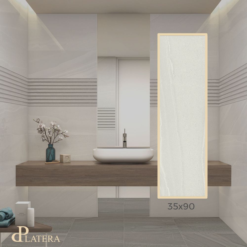La Platera Cumbria White 35x90