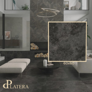 La Platera Millstone Black 60x60