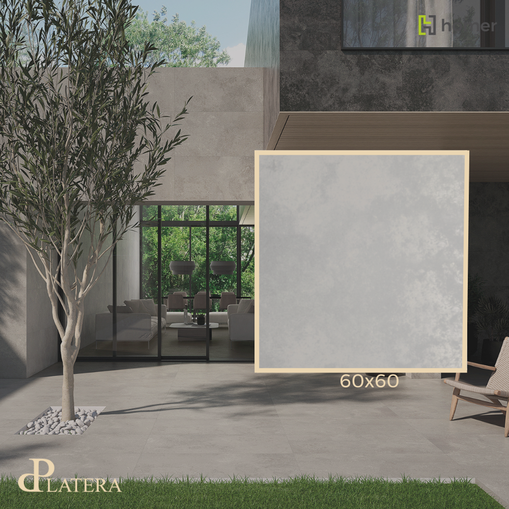 La Platera Millstone Grey 60x60