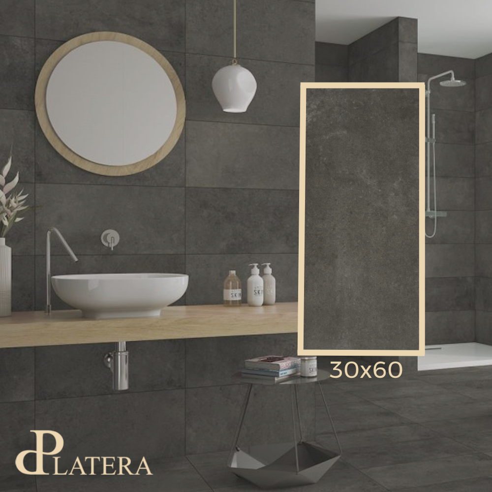 La Platera Tectonic Graphite 30x60