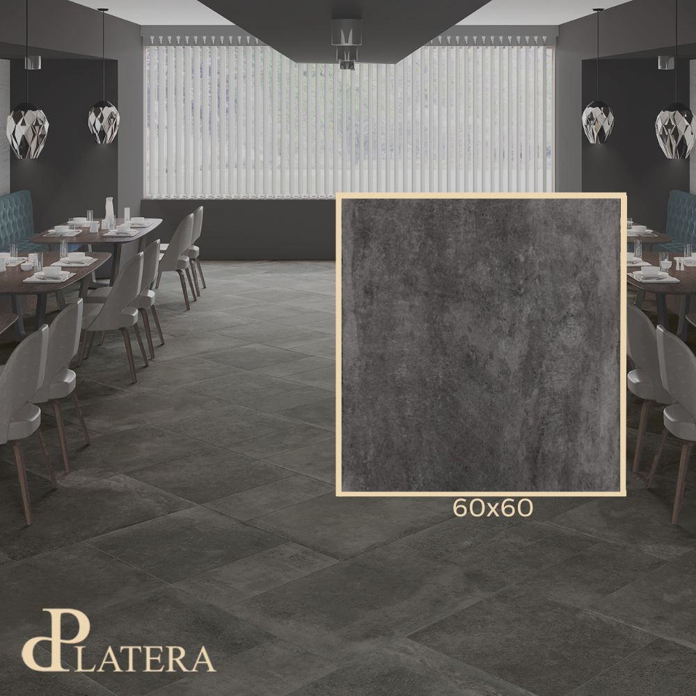 La Platera Tectonic Graphite 60x60